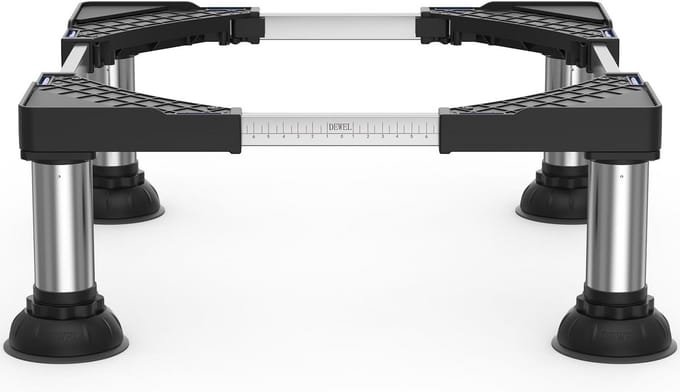 Verstelbaar Onderstel voor Wasmachine, Koelkast en Droger - Maximale Belasting 300 KG