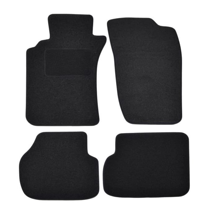 Tapis de sol - Toyota - Celica - Velours noir - 4 pièces - Ajustement précis
