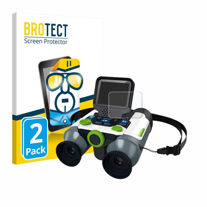 BROTECT - Screenprotector voor Vtech Interactieve verrekijker - Folie Beschermfolie transparant 2 Stuks