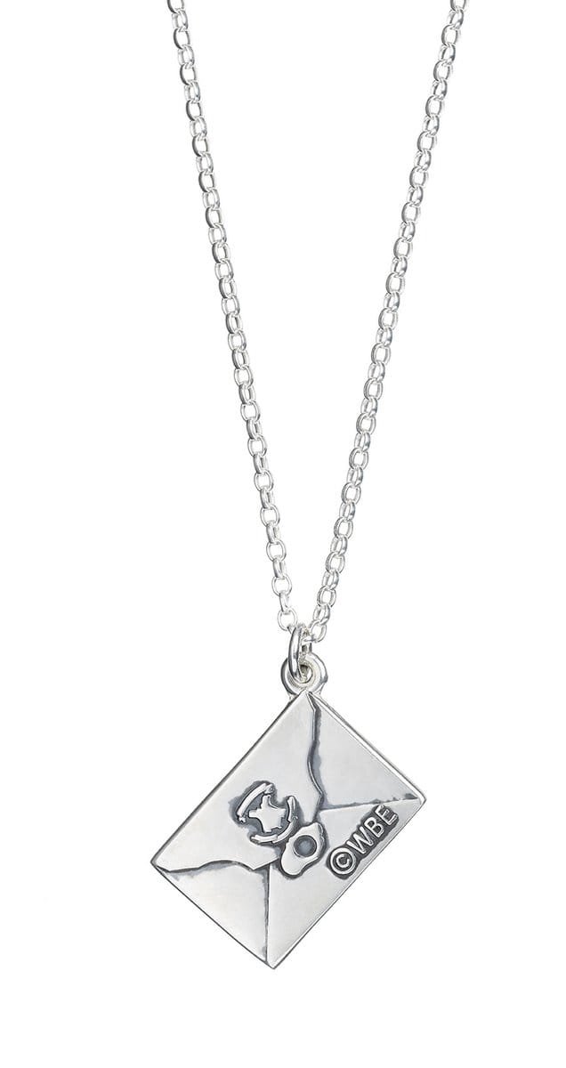 Harry Potter: Sterling Silver Hogwarts Acceptance Letter Necklace