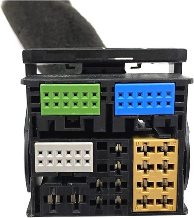 Auto Connector Set - Audio Kabel - Auto Audio - 52 Pin Quad Lock - 5 Sets - Met Kabel