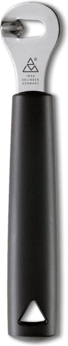 Triangle Canneleur voor Linkshandigen – RVS 4 cm – Zwart Kunststof Heft