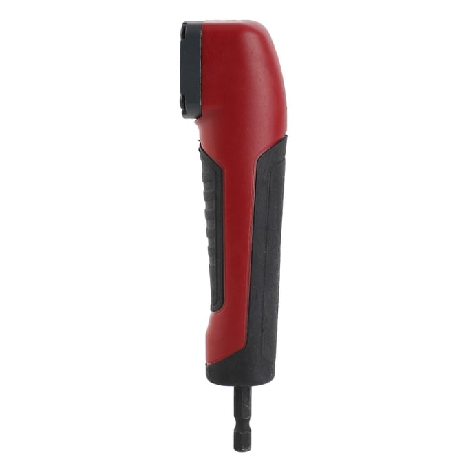 Accessoire Perceuse d'Angle Multifonctionnel Poignée Antidérapante Adaptateur d'Angle pour Perceuses Électriques Écrou