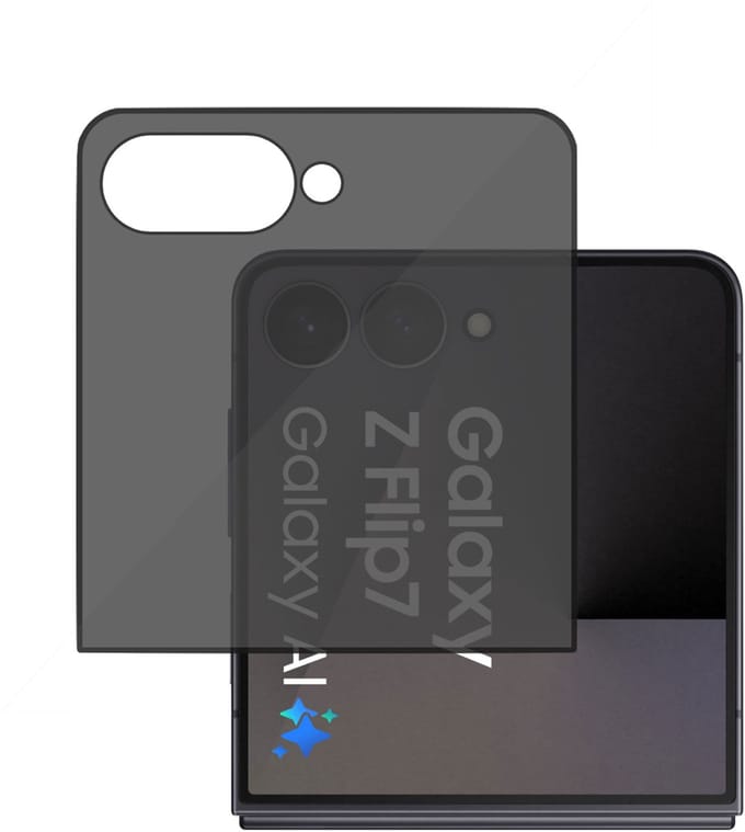 ChiGuard Privacy Screenprotector geschikt voor Samsung Galaxy Z Flip 7 Screenprotector - Beschermglas - Privé GuardCover