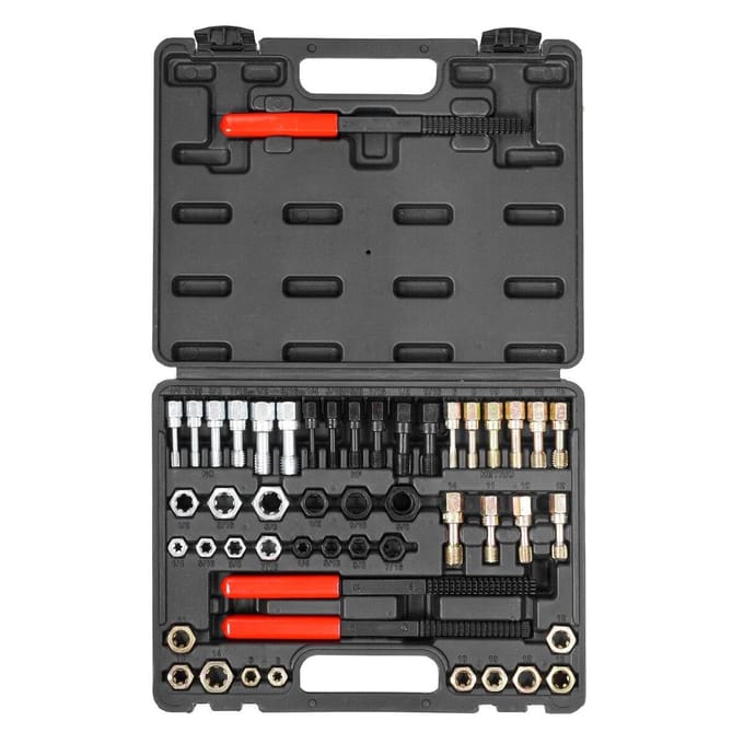 49 STUKS Schroefdraad Schraper Set UNC UNF Metrisch Schroefdraad Hersteller Gereedschap Her threaden