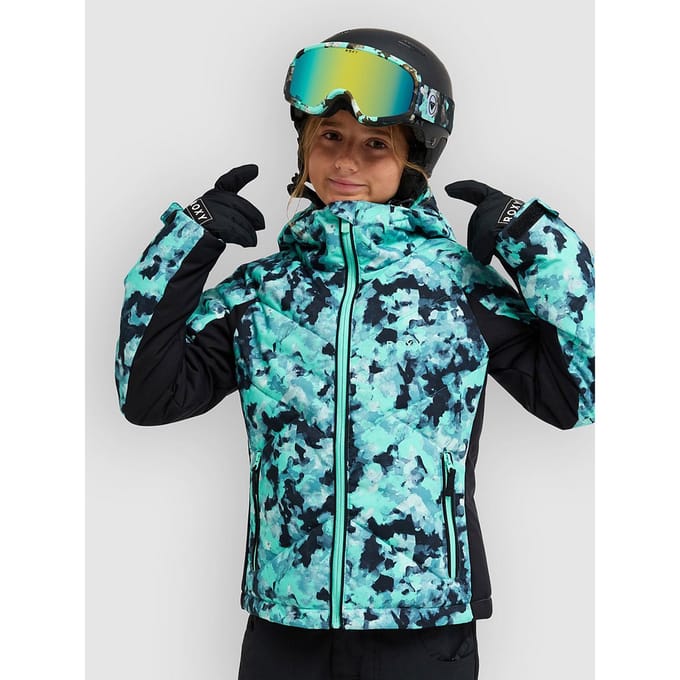 Roxy Snowdrift Girl Kids Jas blauw