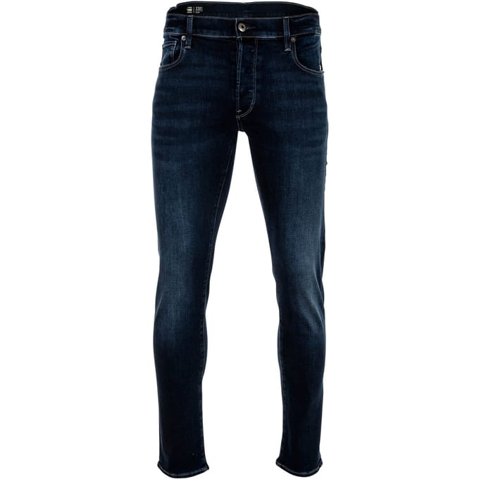 G-STAR 3301 Slim Heren Jeans - dk aged