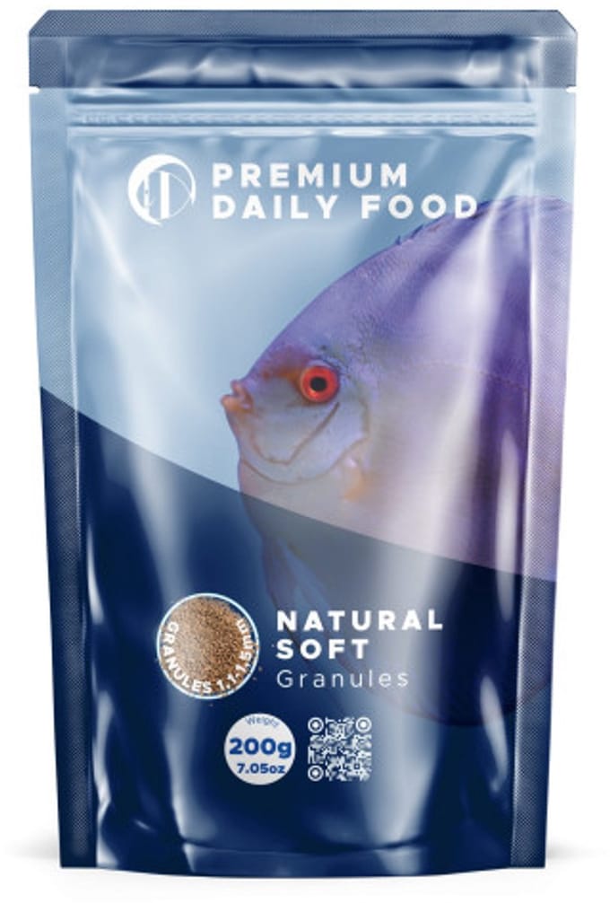 Premium Daily Food - Natural Soft Granules 200 gram