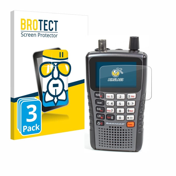 Screenprotector 3 Stuks voor Uniden UBC125XLThand Beschermglas transparant