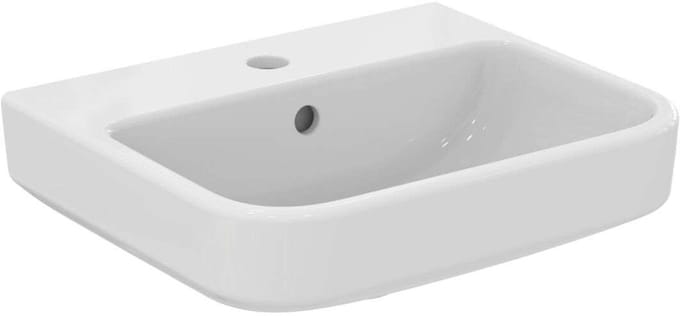 Ideal Standard i.Life B - Wastafel 45x38 cm, met overloop, kraangat, wit T461001