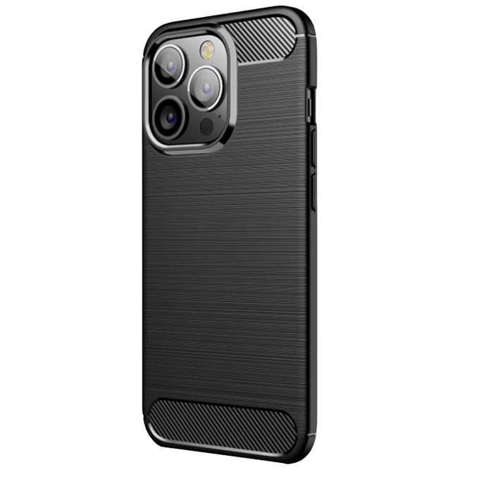Mocaa iPhone 13 Pro Max Hoesje Schokbestendig Slank Zwart