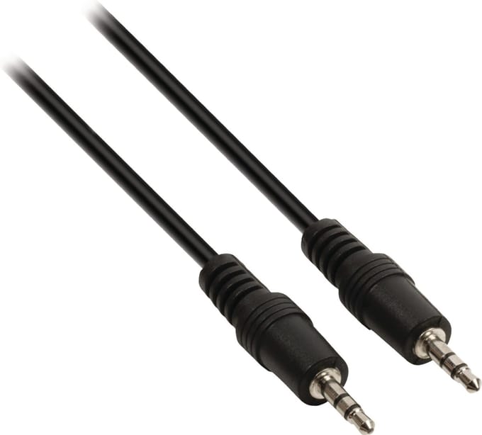Goobay Audio-aansluitkabel AUX, 3,5 mm stereo, Platte kabel, jackplug 3,5 mm-stekker (3-pins, stereo) > Jackplug 3,5 mm-stekker (3-pins, stereo)