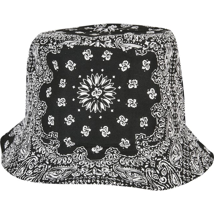 Flexfit Bandana Print Emmerhoed (Zwart)