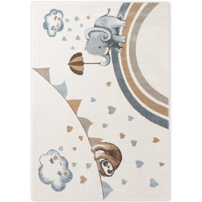 Villeroy & Boch Boho kids kinder vloerkleed olifant rainy party
