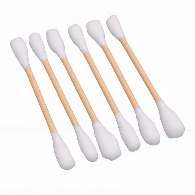 6 PIÈCES Jouet Chat Coton-tige Multifonctionnel Mignon Coton Interactif Géant Bâtonnet à Mâcher pour Chaton pour la Maison beige
