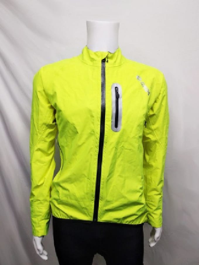 ONDA Fietsjack wind- en waterdicht heren Fluo - S