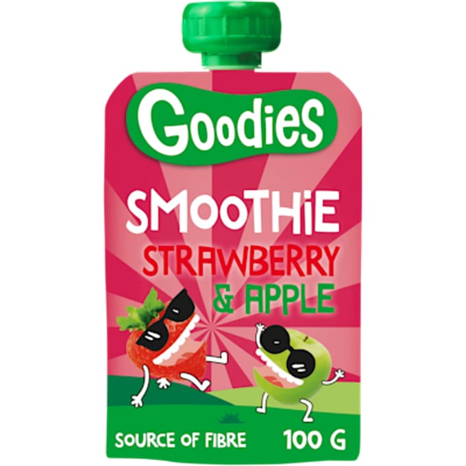 Knijpfruit Smoothie Aardbei en Appel