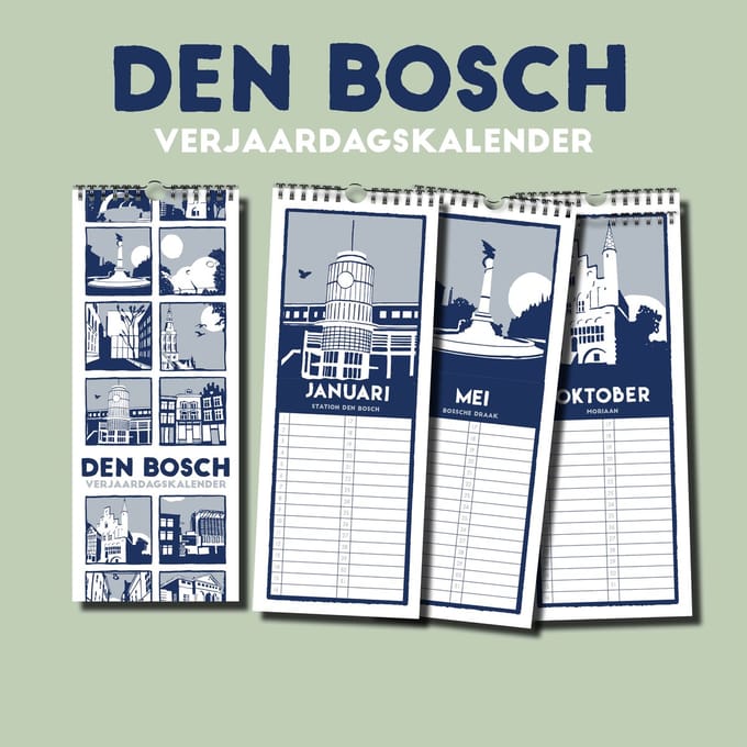 Verjaardagskalender Den Bosch