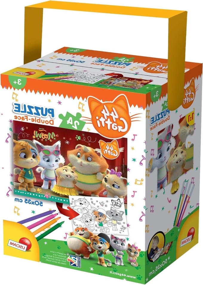 Lisciani 76253 44 gatti puzzel, meerkleurig