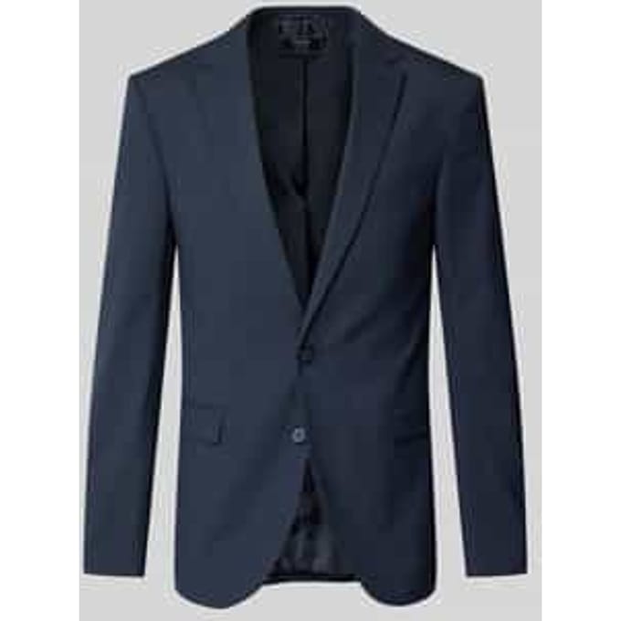 Slim fit 2-knoops colbert met klepzakken