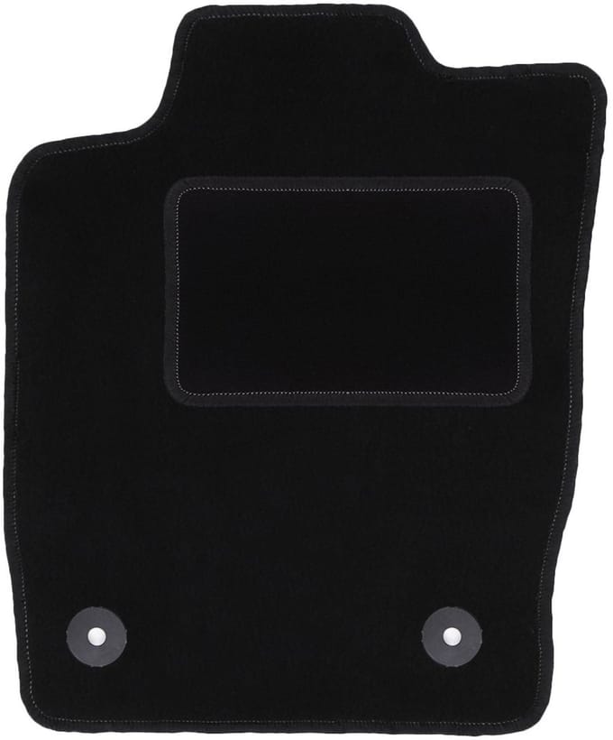 Bestuurdersmat zwart voor: Audi A1 8X hatchback (2010-)