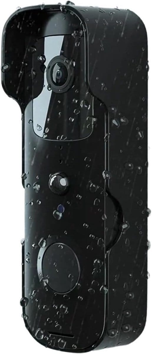 Slimme Videodeurbel - Digitale Intercom - Veilig Thuis - Waterdicht Nachtzicht - 140x45x27mm
