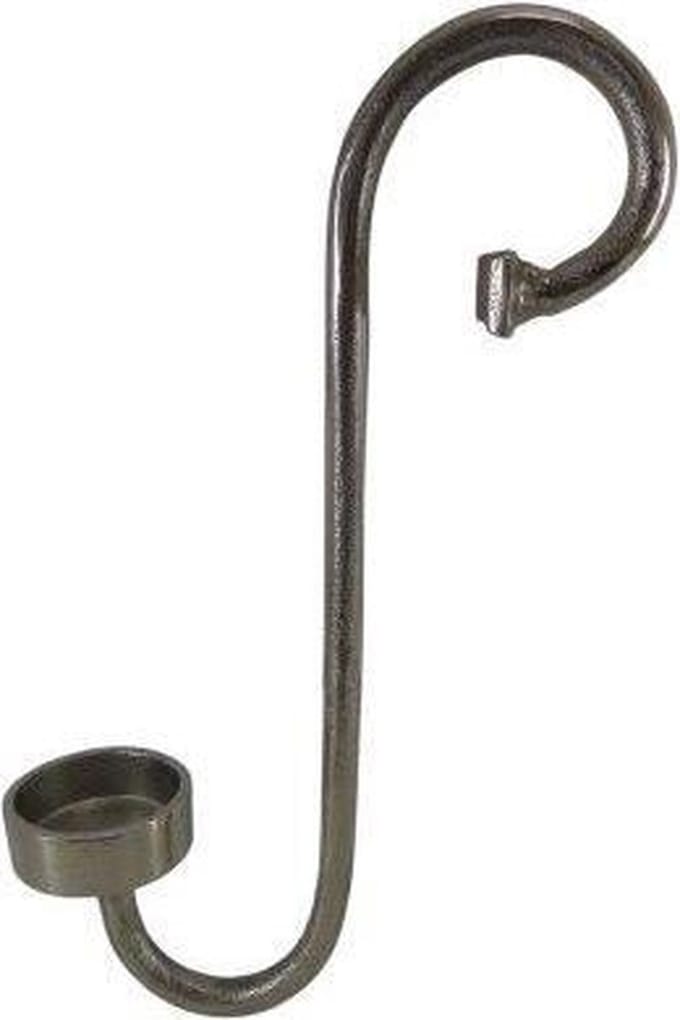 Deco4yourhome - Glashaak Theelicht - Maat M - Old Metal - Sasha