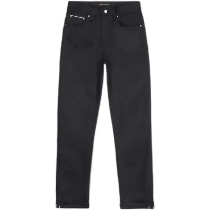 Jeans Nudie Jeans Steady Eddie II Dry Black Selvage