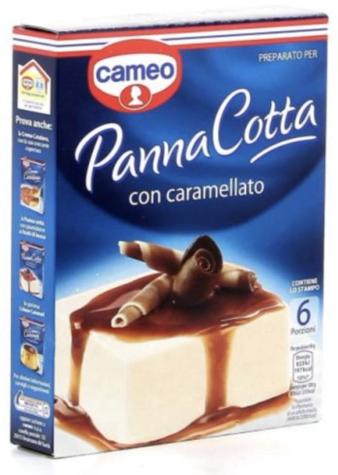 3 stuks Cameo Panna Cotta Con Caramellato - Panna Cotta met Karamel