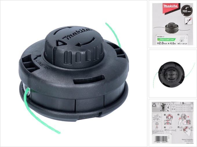 Makita 2x2 Draadkop T+G M8x1.25lh - 191D91-7