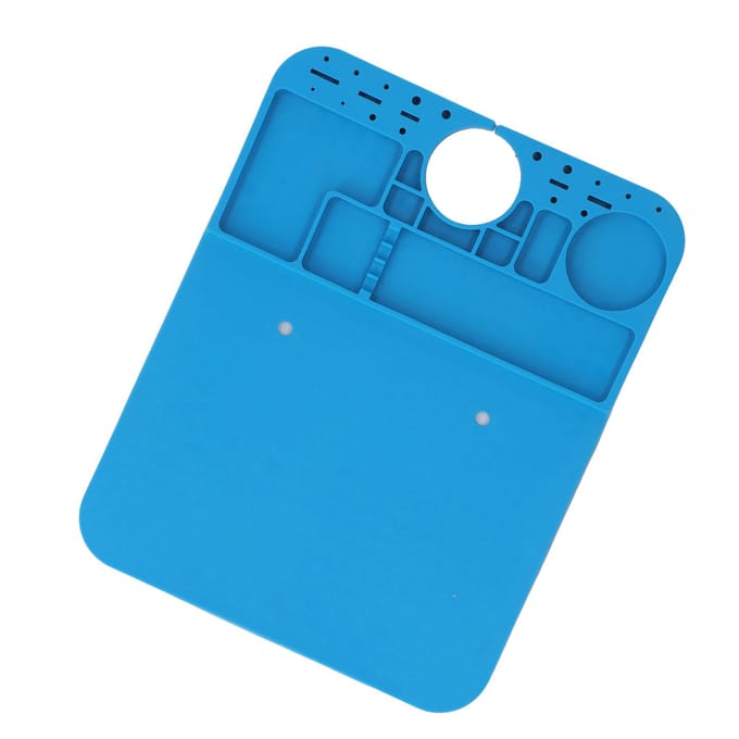Microscoop Siliconen Basis Hittebestendig Antistatisch Multifunctionele Micro Soldeermat voor