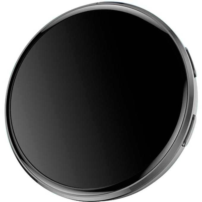 Digitale LED Display Badge Aanpasbare Draagbare Digitale Speld met 1,7 Inch Touchscreen black