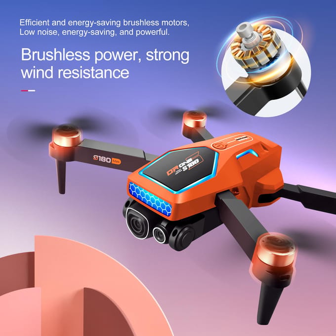 Afstandsbediening Quadcopter voor kinderen met camera 8K 3 camera borstelloze motor obstakelvermijding 1