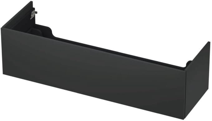 INK - Onderkast 1 Lade Push 2 Open Bestaande Uit - 1400x450x376 Mm - Mat Antraciet