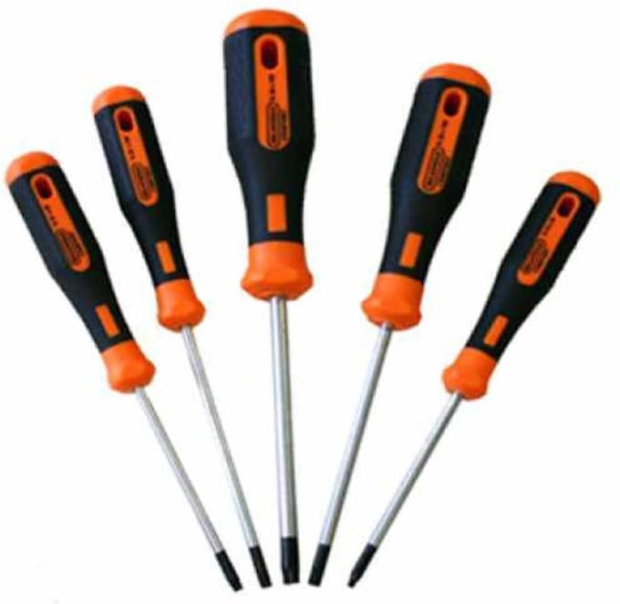 Skandia Torx Schroevendraaierset - 5 delig