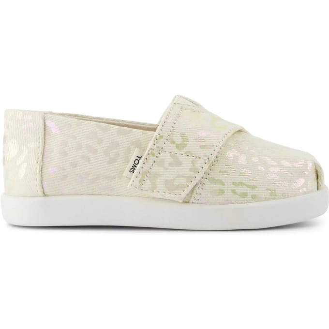 Geprinte espadrilles voor baby meisje Toms Classic