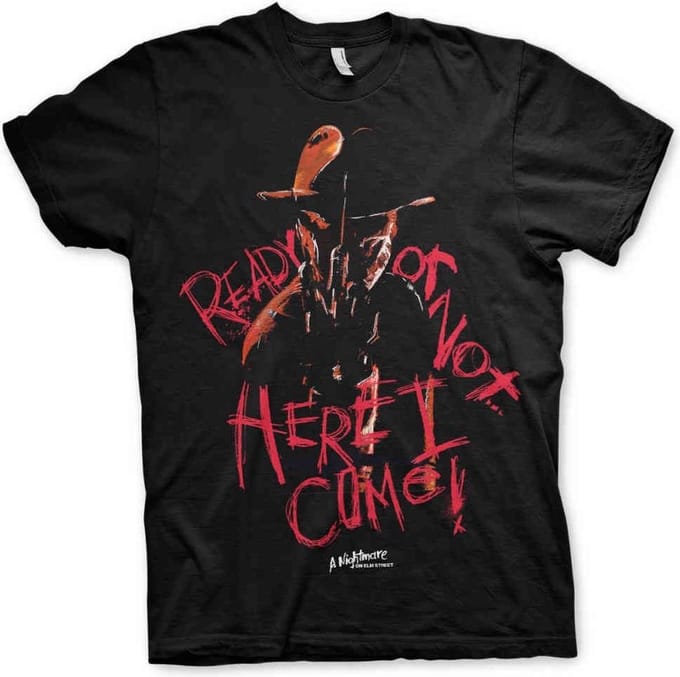A NIGHTMARE ON ELM STREET - T-Shirt Here I Come (M)