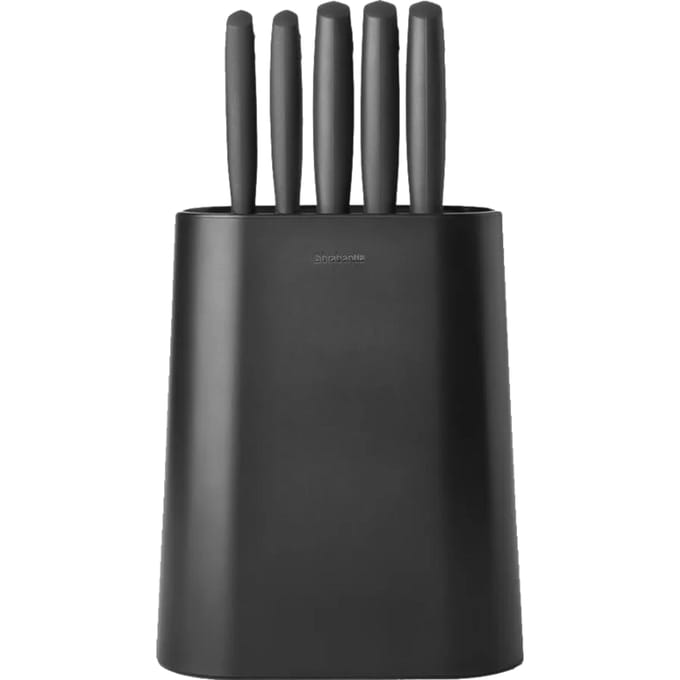 Brabantia Tasty+ Messenset - met Messenblok - Dark Grey