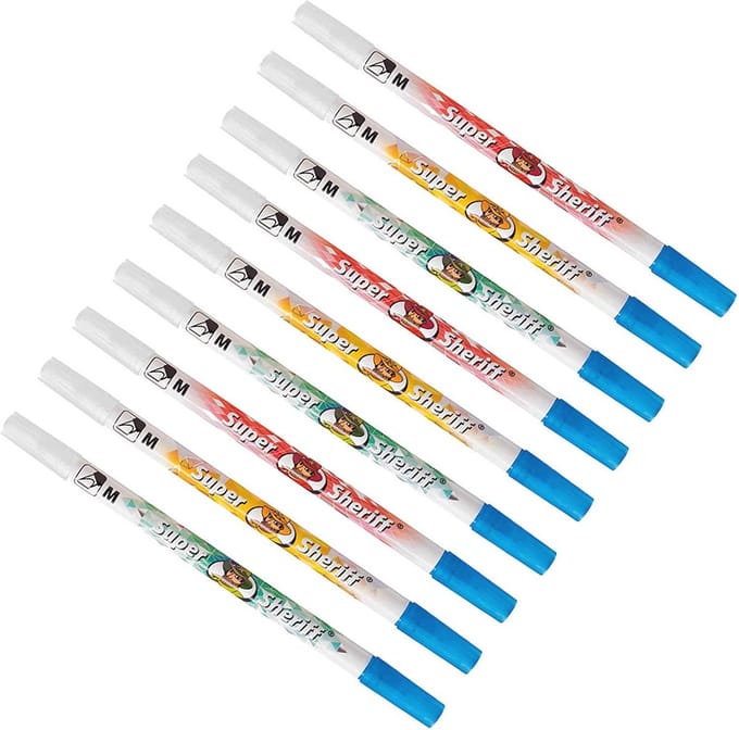 Inktblusser Super-Pirat 850, 6 Stuks voor Gemakkelijk Corrigeren