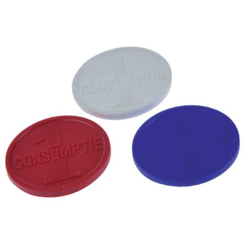 CONSUMPTIEMUNT COMBICRAFT ROOD - Emmer 750 stuks