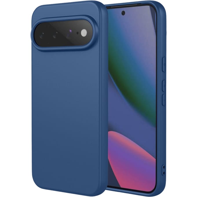 Mocaa Google Pixel 11 Pro XL Siliconen Hoesje Blauw