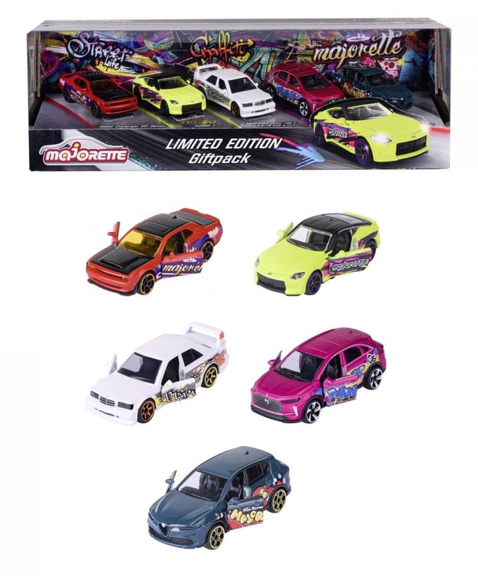 MAJORETTE - Geschenkverpakking - Geschenkverpakking SL 11 5Pcs - Verzamelvoertuigen