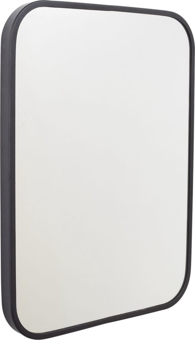 LOFT42 Mirror Spiegel Rechthoek Zwart - Industrieel - Metaal - 74x40
