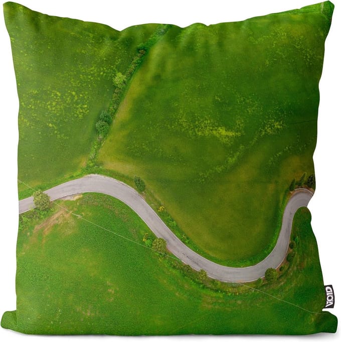 Waterdichte Polyester Sierkussenhoes voor Binnen en Buiten 80x80 cm