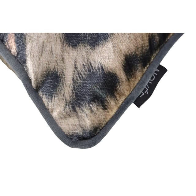NOVÉE Sierkussen velvet colorful leopard | 30 x 50 cm | velvet/polyester