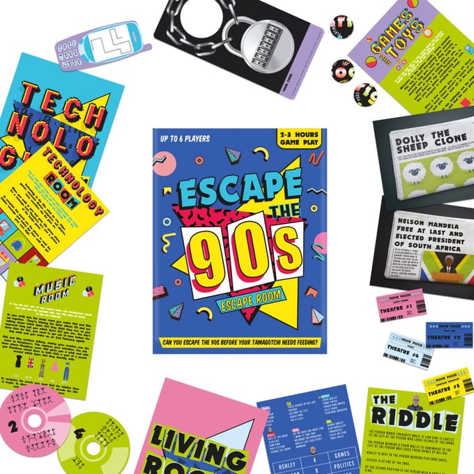 Gift Republic Escape the 90s - Escape Room Spel