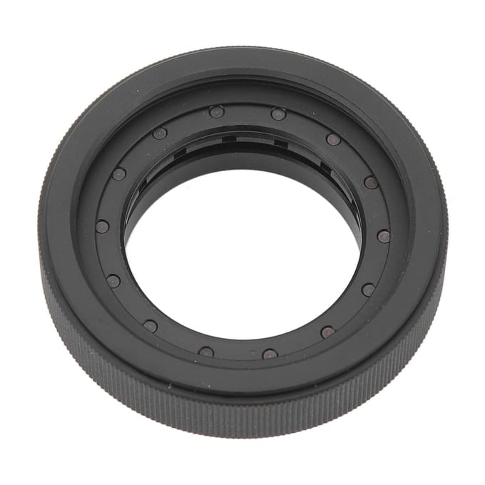 Adaptateur Iris Ouverture Objectif Iris Réglable Diaphragme Iris Diaphragme Optique Portable Caméra black