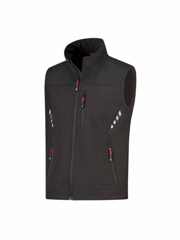 STØRVIK Troms Softshell Bodywarmer - Fleece - 4 Seizoenen - Maat M - Zwart