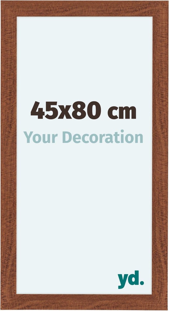 Your Decoration - Fotolijst 45x80 cm - MDF - Walnoot - Como
