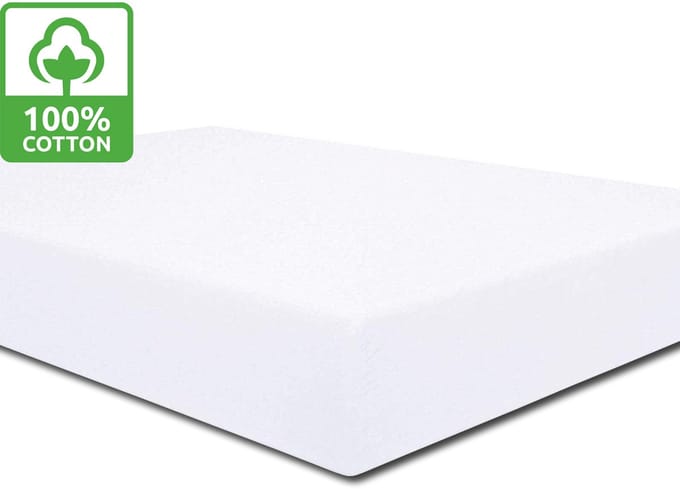 Hoeslaken 90x200 - 100% Katoen - Hotel - Wit